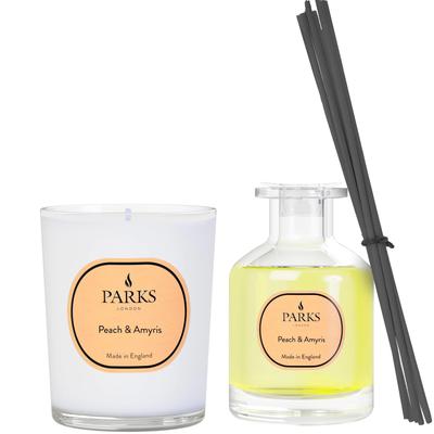 Pfirsich Amryis Diffusor 100ml & 180G Kerze Image