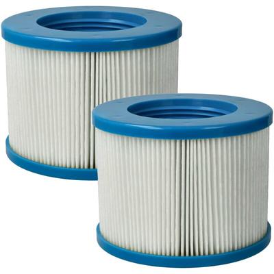 2x Filterkartusche Ersatz für Arebos AR-6FK, 4260627422975 für Pool - Ersatzfilter Blau Weiß - Vhbw Image