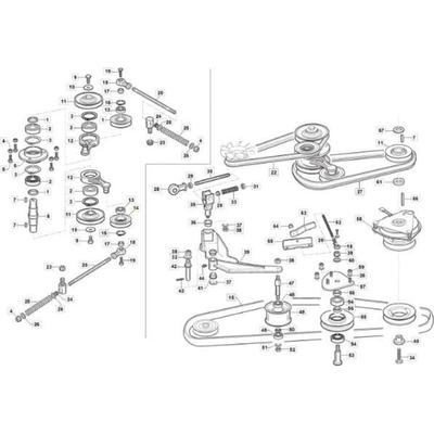 Stiga - original hydrostatische spannrolle – 118830533/0 Image