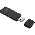 Conceptronic - Lettore di Schede usb 3.2 Gen 1 Nero 2 Slot per sd MicroSD sdhc sdxc