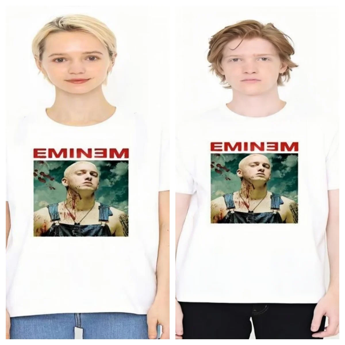 Sommer trendige Marke Mode gedruckt Rundhals Baumwolle T-Shirt, Männer und Frauen Street Hip Hop Casual lose große Größe T-Shirt