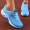 Marche originali Scarpe da tennis comode con suola spessa da tennis da donna Mesh Running Nuove scarpe da corsa casual da allenamento traspiranti estive