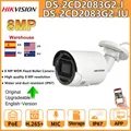 Telecamera IP Hikvision 8MP DS-2CD2083G2-IU POE 4K Acusense CCTV Telecamera di sorveglianza bullet per la protezione domestica