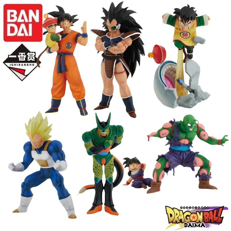 In Magazzino 100% Originale Bandai Ichiban Kuji Dragon Ball Vs Omnibus Incredibile Goku Gohan Raditz Piccolo Vegeta Anime Figure Giocattoli