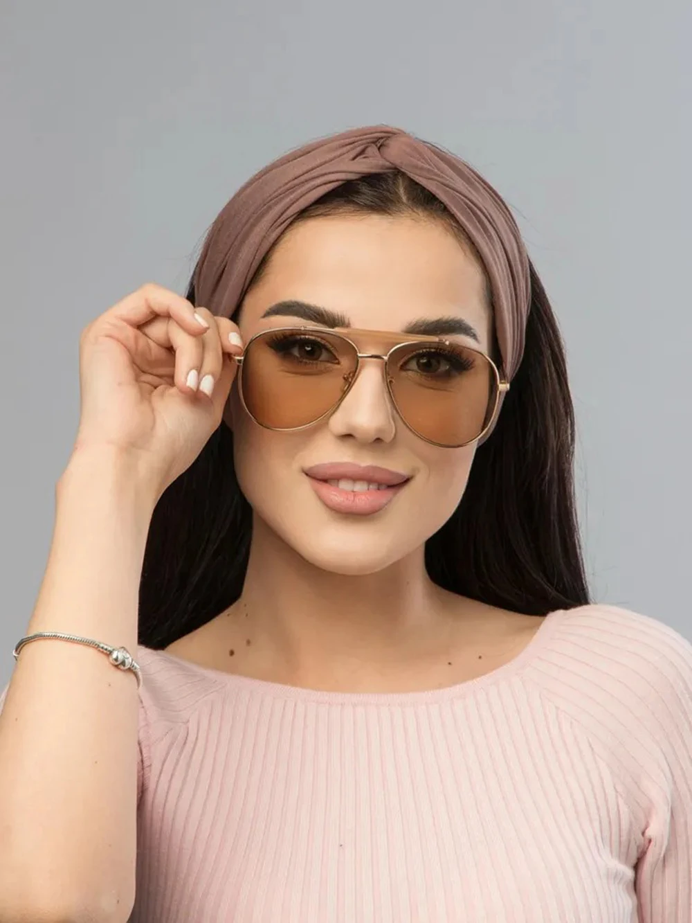 Neues breites Stirnband für Damen, Yoga, elastisches Stirnband, Fitness, Laufen, Sport, rutschfest, Schwitzen, Stirnband, Kopfbedeckung Image