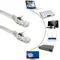 Router-Computerkabel, Hochgeschwindigkeits-Netzwerkkabel mit RJ-45-Anschluss, Internet-Netzwerk-Patchkabel, 100 Fuß, für PC-Router-Computer