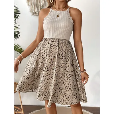 The new 2025 summer elegant lace patchwork Bohemian maternity wear