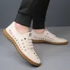 Atmungsaktive Herrenschuhe Sommer vielseitige Designstile Outdoor-Freizeittourismus Freizeit Business Büro Bequeme Schuhe für Erwachsene