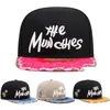 Sweet Donut THE MUN CHLES bestickter Hut mit flachem Rand, vier Jahreszeiten, trendiger Hip-Hop-Hut für Herren, Damen-Outdoor-Sport- und Freizeithut
