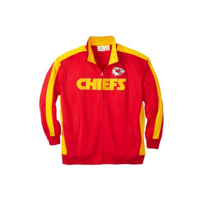 Men's Big & Tall NFL® Track Jacket by NFL in Kansas City Chiefs (Size 5XL)