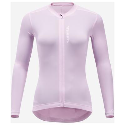 VAN RYSEL - Women's Longsleeve Jersey RCR UV Protection - Radtrikot Gr M lila/weiß Image