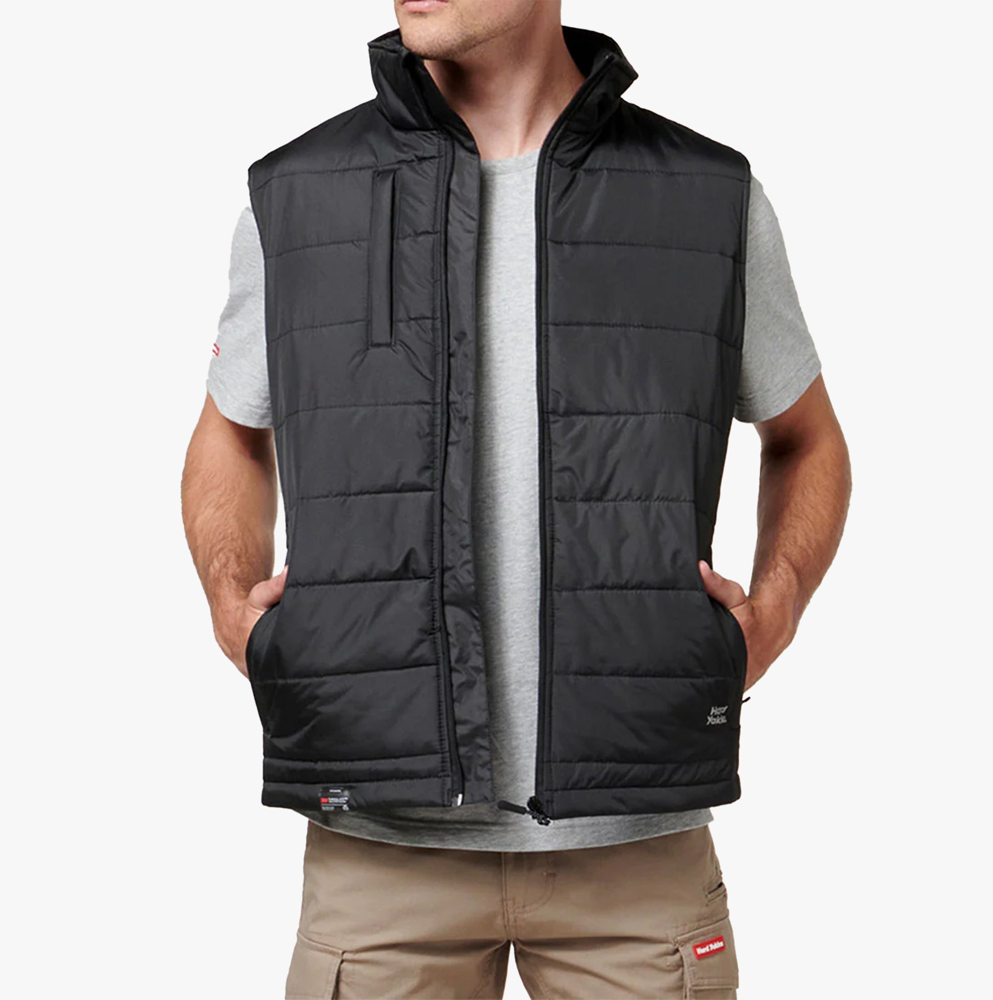 Hard Yakka PUFFA 2.0 Herren Bodywarmer Schwarz Image