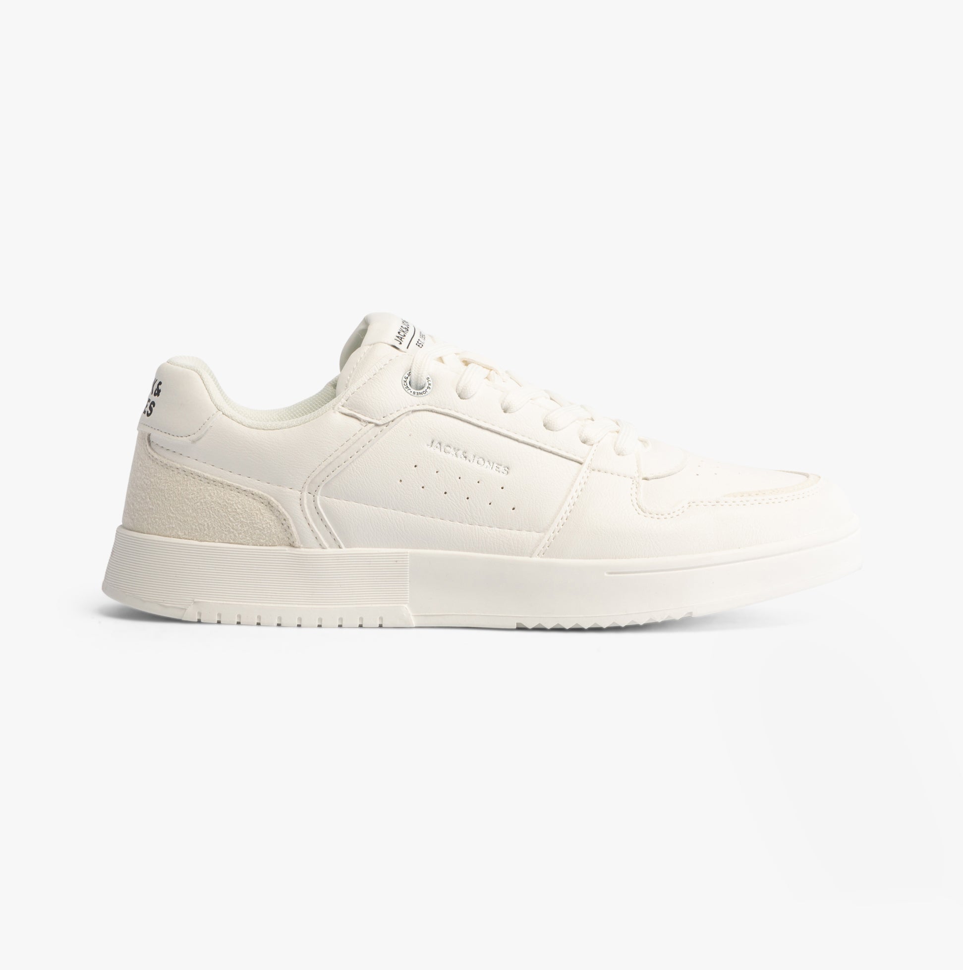 EALING PU Herren Sneaker Weiß/Weiß EU 40,5 / UK 7