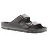 Hush Puppies Damen Sandalen Flach Lorna Slip-On Schwarz