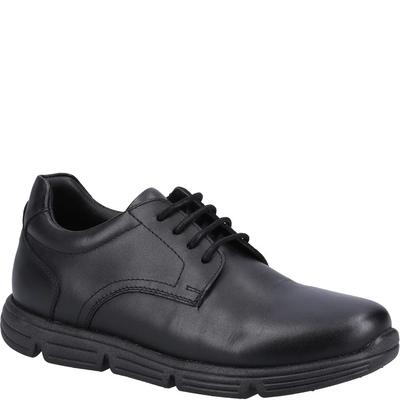 Hush Puppies Adrian SNR Lederschuhe Für Jungen In Schwarz Image