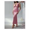 Damen Devine Plunge Ärmelloses Maxikleid