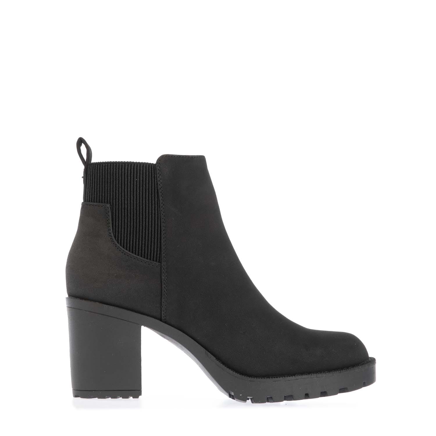 Damen Only Barbara Stiefeletten mit Absatz in Schwarz