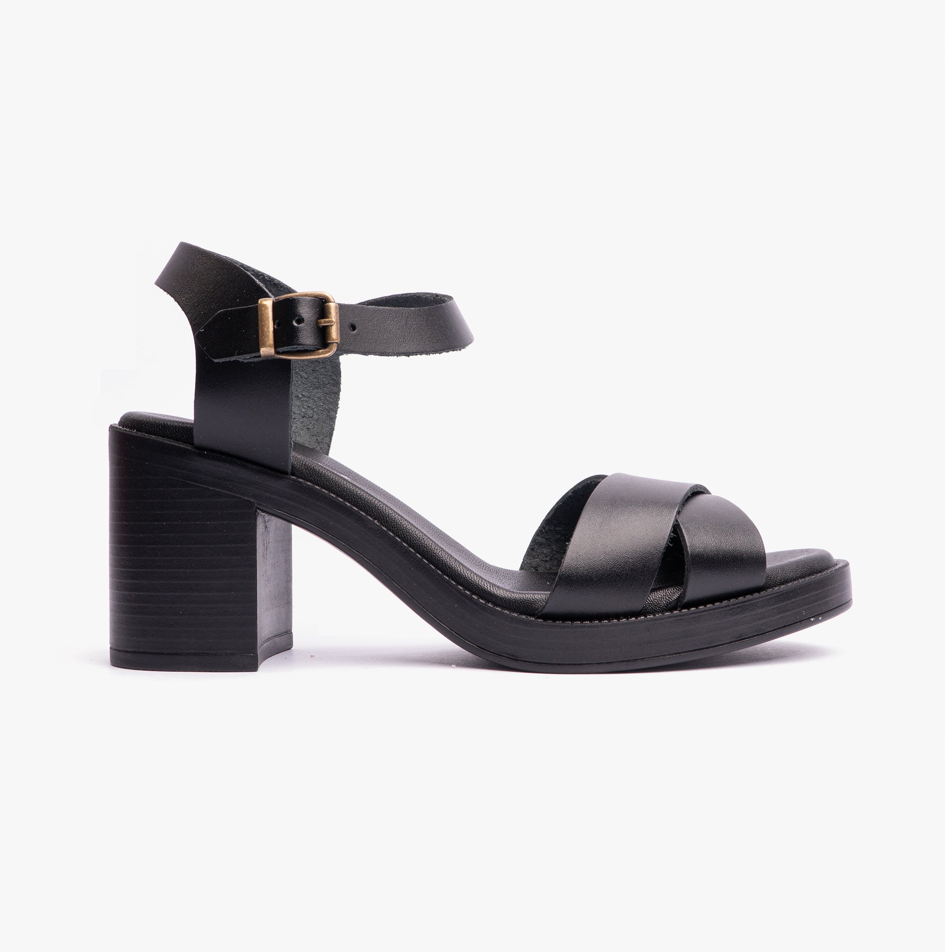 GEORGIA Damen Sandalen Schwarz EU 37 / UK 4