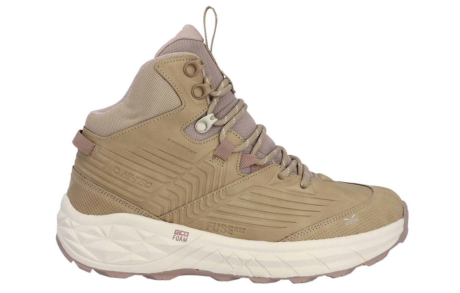 Hi-Tec Fuse Trek Herren Mid-Wanderschuhe - Beige