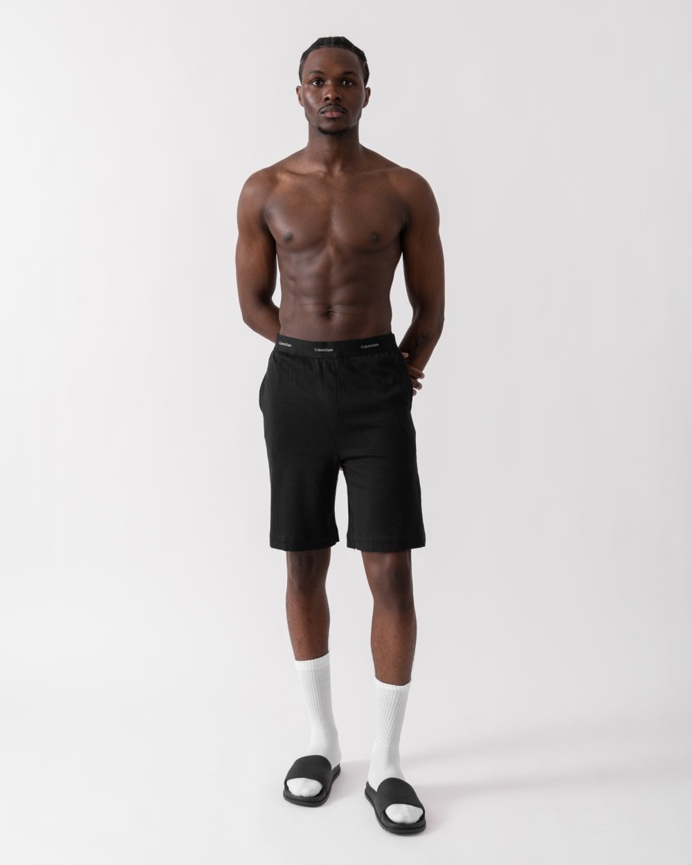 Calvin Klein Modern Terry Lounge Herren Schlafshorts Image