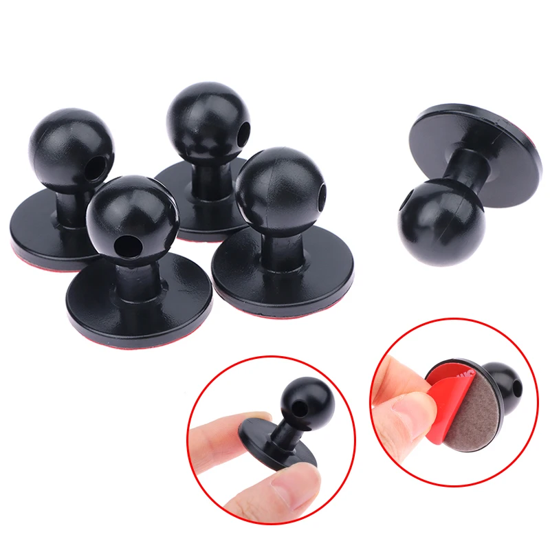 Mini colle universelle pour téléphone portable, base de support, diamètre de la tête sphérique 17mm, navigation GPS de voiture, accessoires de support de téléphone portable