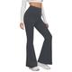 Per donna Gamba larga Chinos Casual Lunghezza al polpaccio Naturale Semplice Gamba larga Comodo Traspirabilità Casual Quotidiano Nero Bianco Giallo Rosa Primavera Autunno Vestibilità regolare