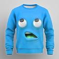 Per uomo Cartoni animati 3D Felpa Maglia Manica Lunga Felpa Girocollo Esagerato Casual Stampa 3D Feste Abbigliamento casual alla moda Tutte le stagioni