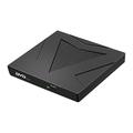 Lettore DVD esterno USB3.0 tipo C, masterizzatore DVD-RW per uso domestico, lettore e registratore a due porte per computer portatile.