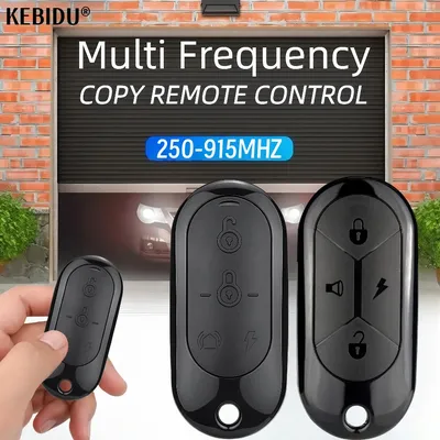 250-915MHz Multifrequency Universal Remote Control Copy Duplicator Automatic Cloning 433mhz Remote Control for Garage Gate Door