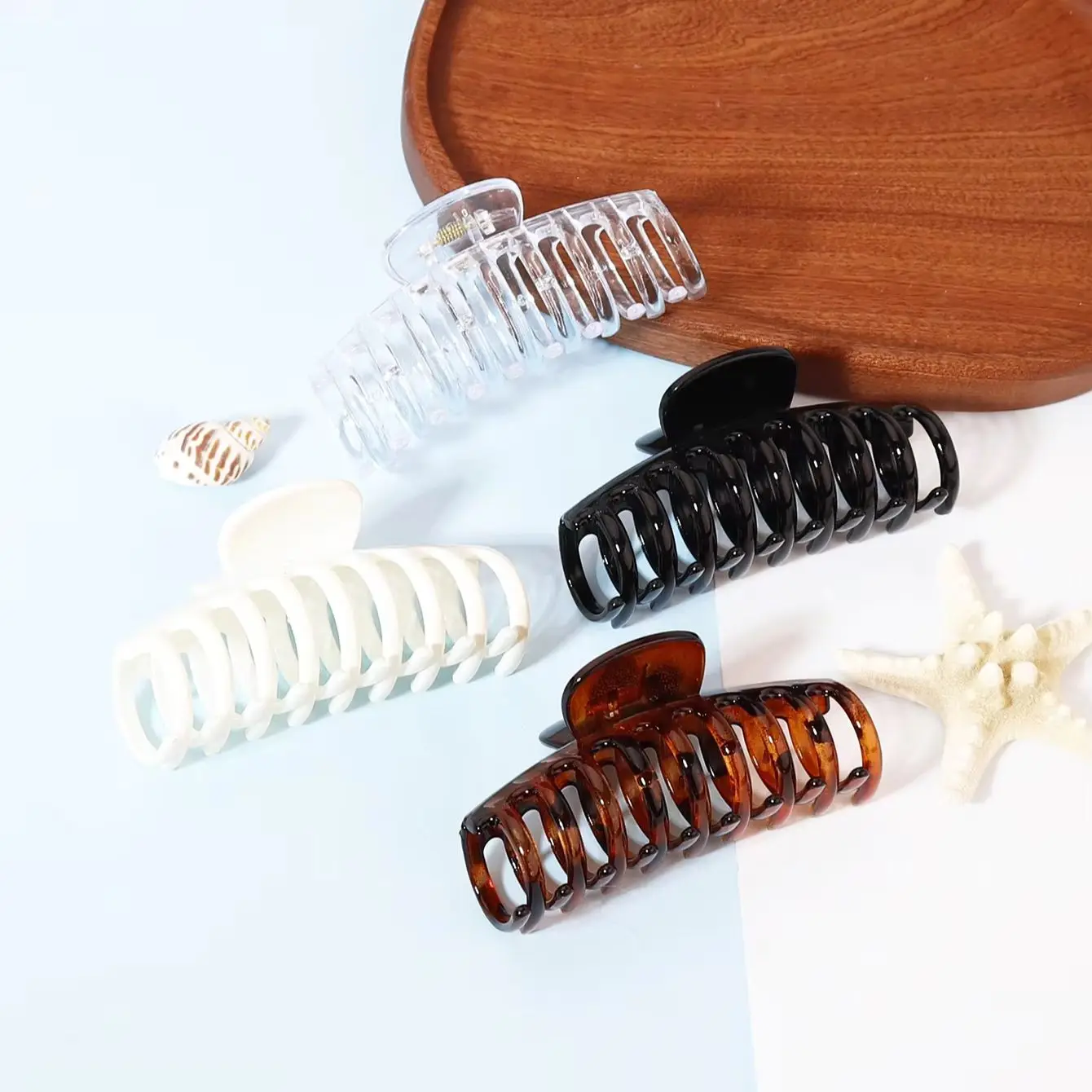 Haarnadel Anti-Rutsch-Klauenklammer für Damen, Haar-Accessoire, Haarspange, Klauenklammer, kraftvolle Haargreifen für Haar-Accessoires