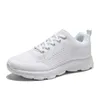 Leichte, atmungsaktive Mesh-Stoffschuhe für Damen, modisch, große Größe, Frühling und Herbst, neue lässige Sportschuhe, flache Wanderschuhe