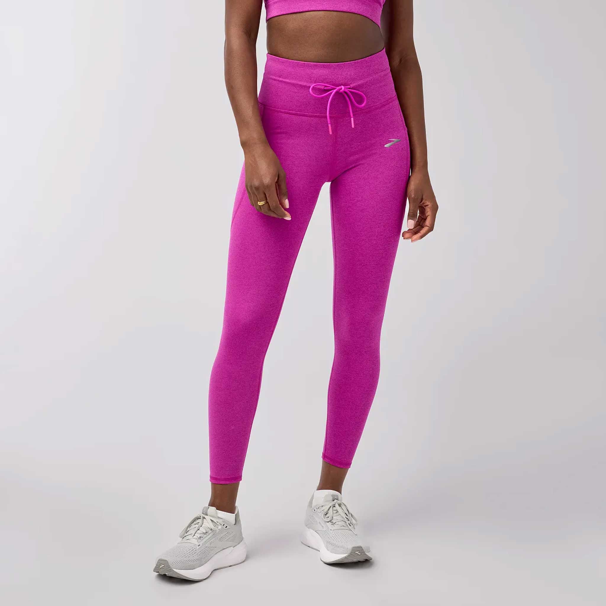 Brooks Luxe Tight Women's Running Apparel Heather Magenta - Brooks