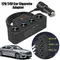 Adattatore per accendisigari per auto 12V/24V nuova porta USB a 4 prese caricabatteria USB per accendisigari a 4 vie adattatore per caricabatteria da auto da 120W per auto