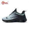 YRZL Herrenschuhe, leichte, atmungsaktive, athletische Turnschuhe für Herren, bequemes Training, Sport, rutschfest, langlebig, Herren-Sportschuhe