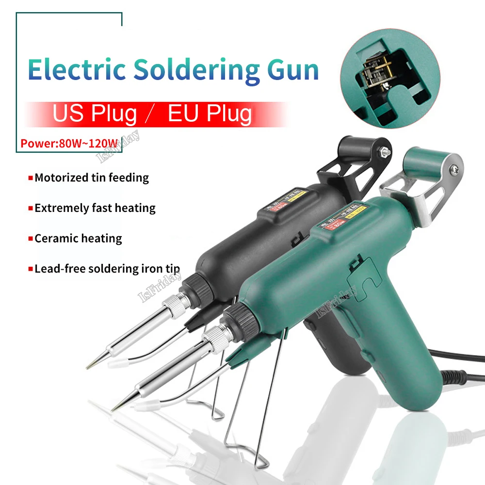 80 W Elektrische Lötkolben Hand Interne Heizung Senden Automatisch Zinn Gun Schweißen Reparatur Tools1 Image