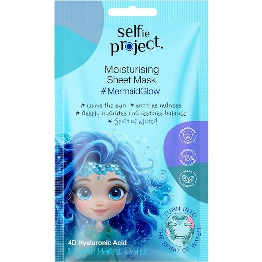 Selfie-Project Gesichtsmasken Tuchmasken#MermaidGlowFantasy Moisturizing Sheet Mask 1 Stk. (3,17 € / 1 Stk.)