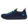 Sneaker KANGAROOS "K-BFK BOLE", Gr. 32, blau (navy, lime), Textil, sportlich, Schuhe, Barfussschuh