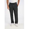 Jogginghose LINDBERGH, Herren, Gr. M, N-Gr, grau (dk grau mix), Web, Obermaterial: 75% Polyester, 22% Viskose, 3% Elasthan, unifarben, casual, lang, Hosen, mit elastischem Bund mit Kordelzug