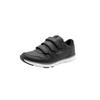 Sneaker KANGAROOS "K-BLUERUN 700 V B", Gr. 38, schwarz, dk grau, Synthetik, Leder, sportlich, Schuhe