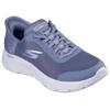 Slip-On Sneaker SKECHERS "GO WALK FLEX-GRAND ENTRY", Damen, Gr. 40, blau, Textil, sportlich, Schuhe, Slipper mit Slip-ins zum Schlupfen, Topseller