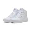 Sneaker PUMA "CARINA 3.0 MID", Gr. 39, weiß (puma weiß, puma gold), sportlich, Schuhe