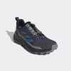 Wanderschuh ADIDAS TERREX "TERREX TRAILMAKER 2 GORE-TEX SPEED LACE", Gr. 48, shadow navy, wonder steel, grau three, Textil, Synthetik, sportlich, Schuhe, wasserdicht