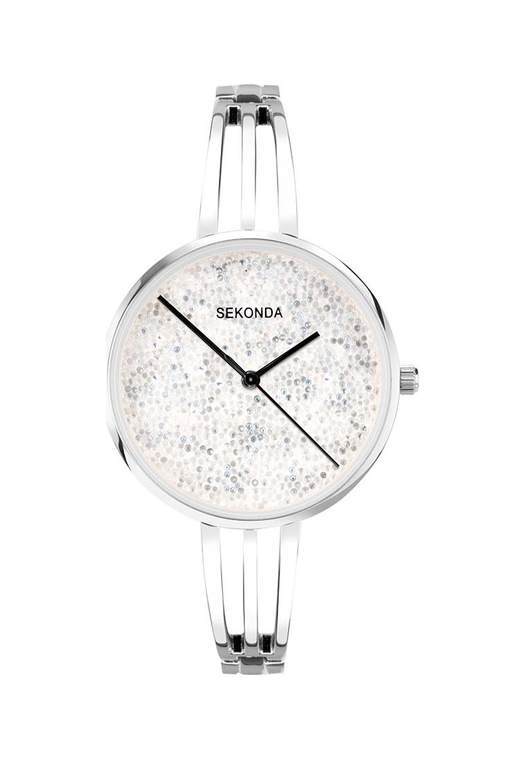 Sekonda Womens 40590 Ladies Stardust Watch - Silver - One Size | Sekonda Sale | Discount Designer Brands