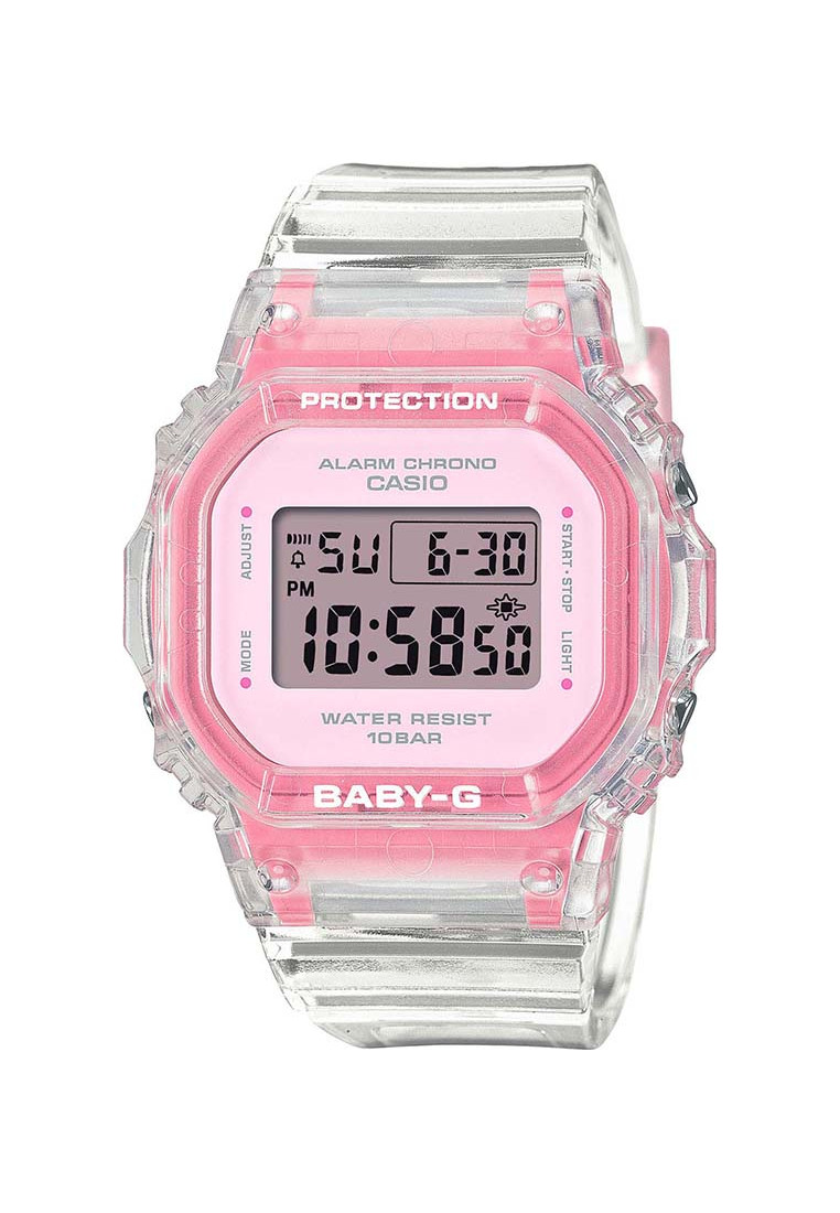 Casio Womens BGD-565SJ-7ER Ladies Baby-g Watch - Transparent - One Size | Casio Sale | Discount Designer Brands