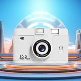 Fnyoxu Digital Camera with WiFi Connectivity 16X Digital Zoom 2.4 Inch HD Screen - Beauty Mode for Mobile Phone Night Vision Flash 1080P Video Recording Compact and Lightweight Design