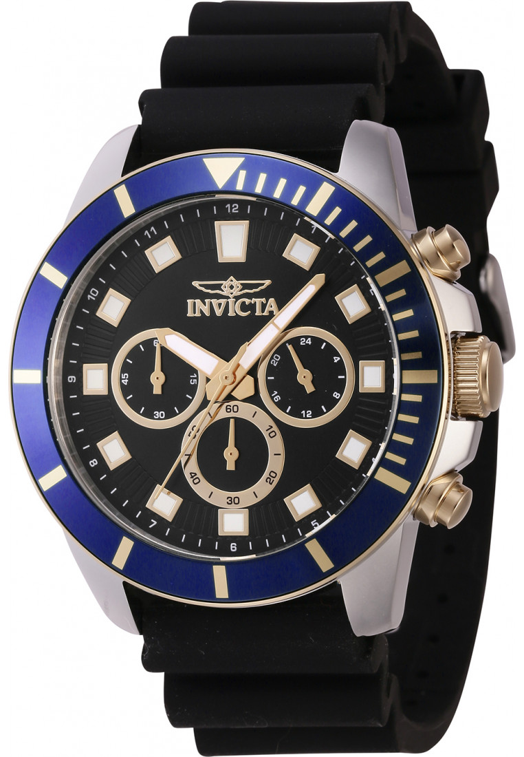 Invicta IN-46082 Mens Pro Diver Watch - Black - One Size | Invicta Sale | Discount Designer Brands