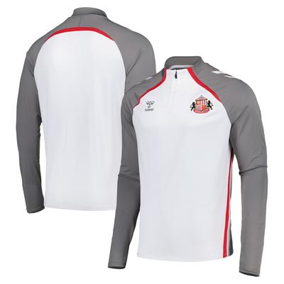 Sunderland Hummel Trainings-Halbreißverschluss – Weiß Image