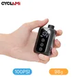 CYCLAMI 100 PSI haute pression avec écran Mini pompe Portable vélo de poche pompe à Air électrique vélo compresseur rapide gonfleur de pneus