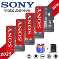 SONY Micro TF carte SD carte mémoire SD extrême 256GB 128GB 512GB Micro 1 to SD C10 TF carte Flash pour Xiaomi téléphone caméra Table PC