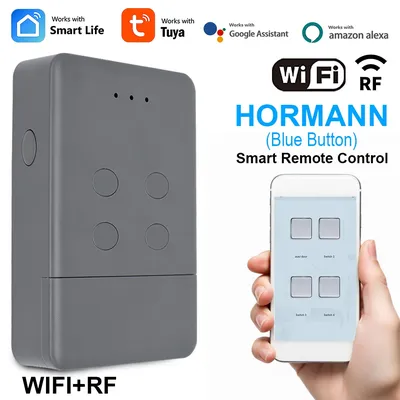 WIFI HORMANN Smart Garage Door Gate Opener Tuya Smartlife App Remote Control HSM2 HSM4 HSE2 HSE4 HS1 HS2 HS4 868MHz Transmitter